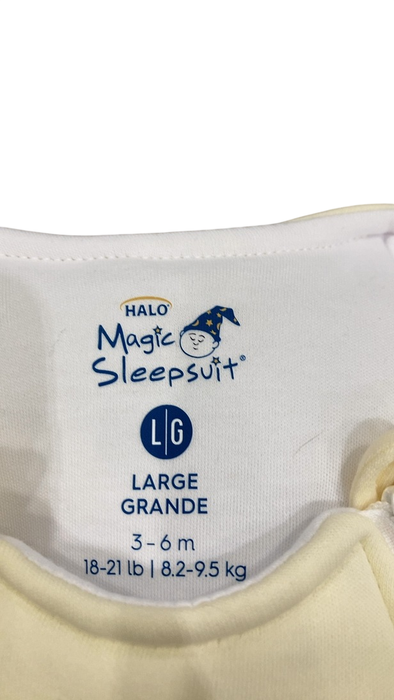 Shop Halo Baby Merlin's Magic Sleepsuit, Cream, Cotton, Large (18-20lb) at GoodBuy Gear