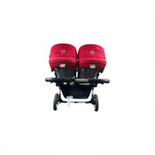 Shop Bugaboo Donkey 3 Duo Stroller, Aluminium, Grey Melange, red, unknown at GoodBuy Gear