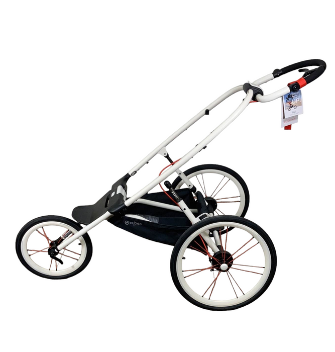 Cybex Avi Stroller Frame, 2021, Creme with Orange Details