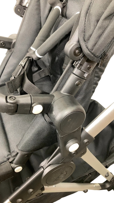 Shop Mockingbird Single to Double 2.0 Stroller, 2024, Black, Silver With Penny Leather, Windowpane at GoodBuy Gear