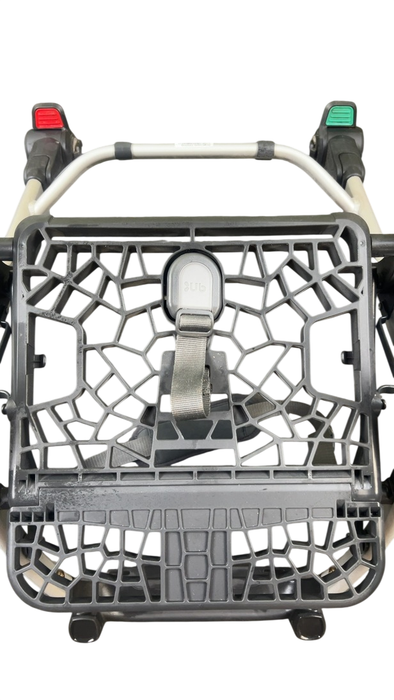 Shop DRAFT - UPPAbaby MINU Stroller Frame Only, Silver with Saddle Leather, unknown at GoodBuy Gear
