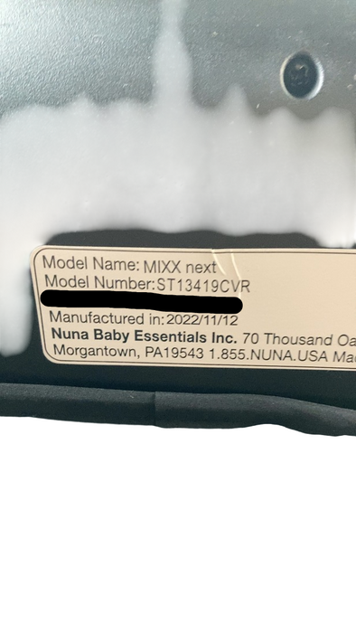 Shop Nuna MIXX Next Stroller, 2022, Caviar at GoodBuy Gear