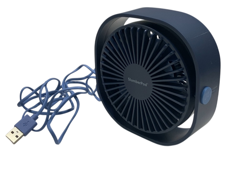 SlumberPod Portable Fan, Blue