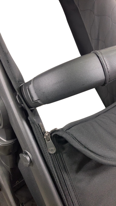 Shop Bugaboo Kangaroo Single To Double Stroller, 2024, Black, Midnight Black, Misty White at GoodBuy Gear