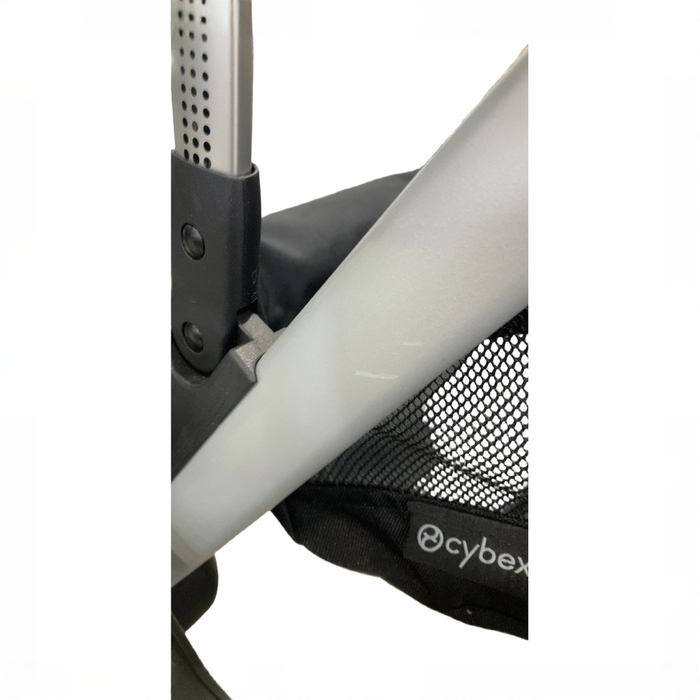 Shop Cybex Gazelle S Modular Stroller, 2025, Moon Black, Silver Frame at GoodBuy Gear