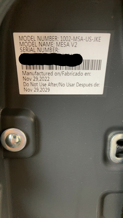 Shop UPPAbaby MESA V2 Infant Car Seat, 2022, Jake (Black) at GoodBuy Gear