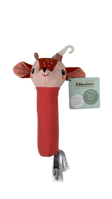 Lilliputiens Eco Friendly Plush Squeaker, Stella