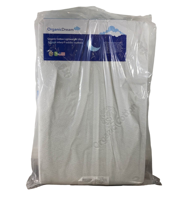 Shop Organic Dream Organic Cotton 2-Stage Lightweight Ultra Crib Mattress Mini at GoodBuy Gear