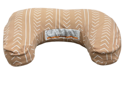 Shop Boppy Nursing Pillow, Organic, Camel Stitch Stripe at GoodBuy Gear