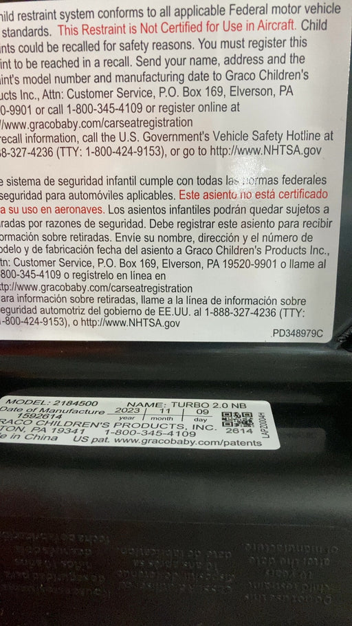 Shop Graco TurboBooster 2.0 Backless Booster Car Seat, 2023, Denton at GoodBuy Gear