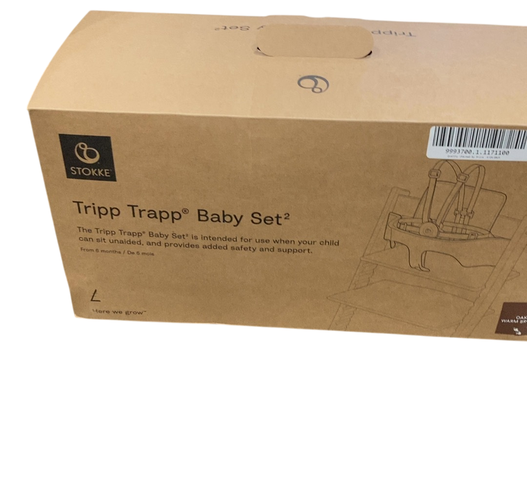 Shop Stokke Tripp Trapp Baby Set2, Oak Warm Brown at GoodBuy Gear