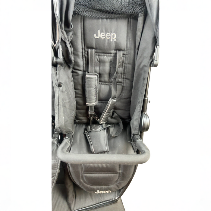 Shop Jeep Destination Ultralight Side x Side Double Stroller, 2025, Midnight at GoodBuy Gear