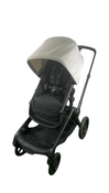 Shop Bugaboo Kangaroo Single To Double Stroller, 2024, Black, Midnight Black, Misty White at GoodBuy Gear