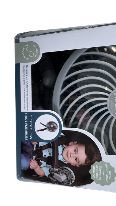 Shop Dreambaby Smart Grip Deluxe Fan, Grey at GoodBuy Gear