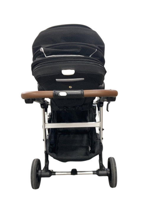 Shop Mockingbird Single to Double 2.0 Stroller, Black, Watercolor Drops, Silver With Penny Leather, 2025 at GoodBuy Gear