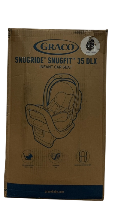 Shop Graco SnugRide SnugFit 35 DLX Infant Car Seat, 2025, Spencer at GoodBuy Gear