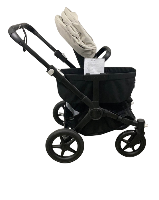 Shop Bugaboo Donkey 5 Mono Stroller, 2023, Black, Midnight Black, Misty White at GoodBuy Gear