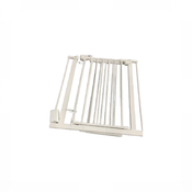 Shop Comfy Cubs Baby Safety Gate with 3 Extensions, White at GoodBuy Gear