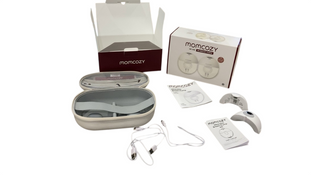 Shop Momcozy All-in-one M5 Double Wearable Breast Pump, Quill Grey at GoodBuy Gear