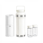 Shop Baby Brezza All Day Portable Breastmilk Cooler, White at GoodBuy Gear