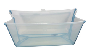Shop Stokke Flexi Bath Bundle Pack, Regular, Transparent Ocean Blue at GoodBuy Gear