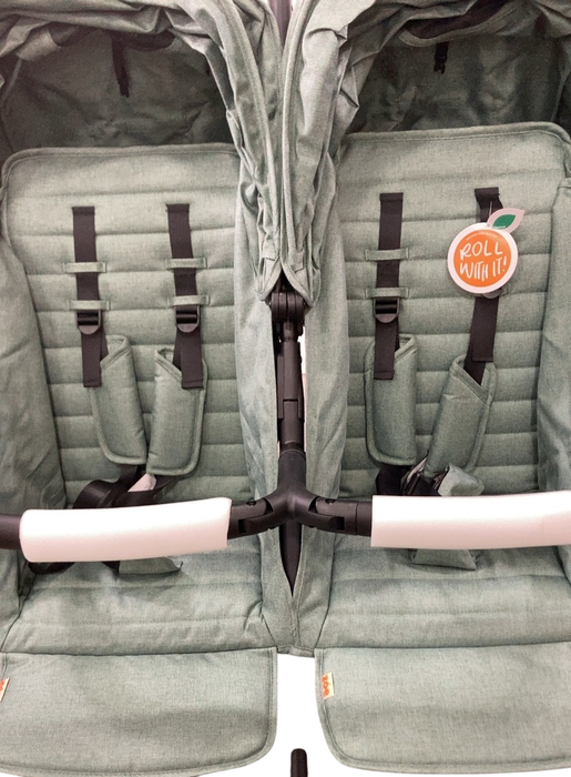 Shop Zoe The Twin V2 Double Stroller, Forest, 2024 at GoodBuy Gear