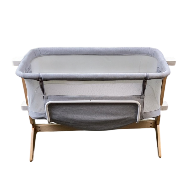 Shop Newton Bassinet And Bedside Sleeper, Grey/Birch at GoodBuy Gear