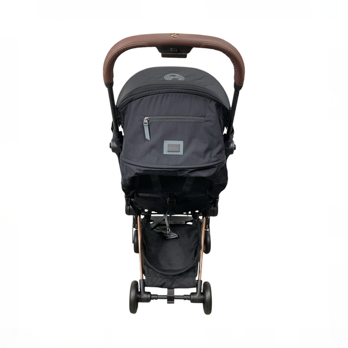 Shop Cybex Coya Stroller, 2024, Rose Gold, Sepia Black at GoodBuy Gear