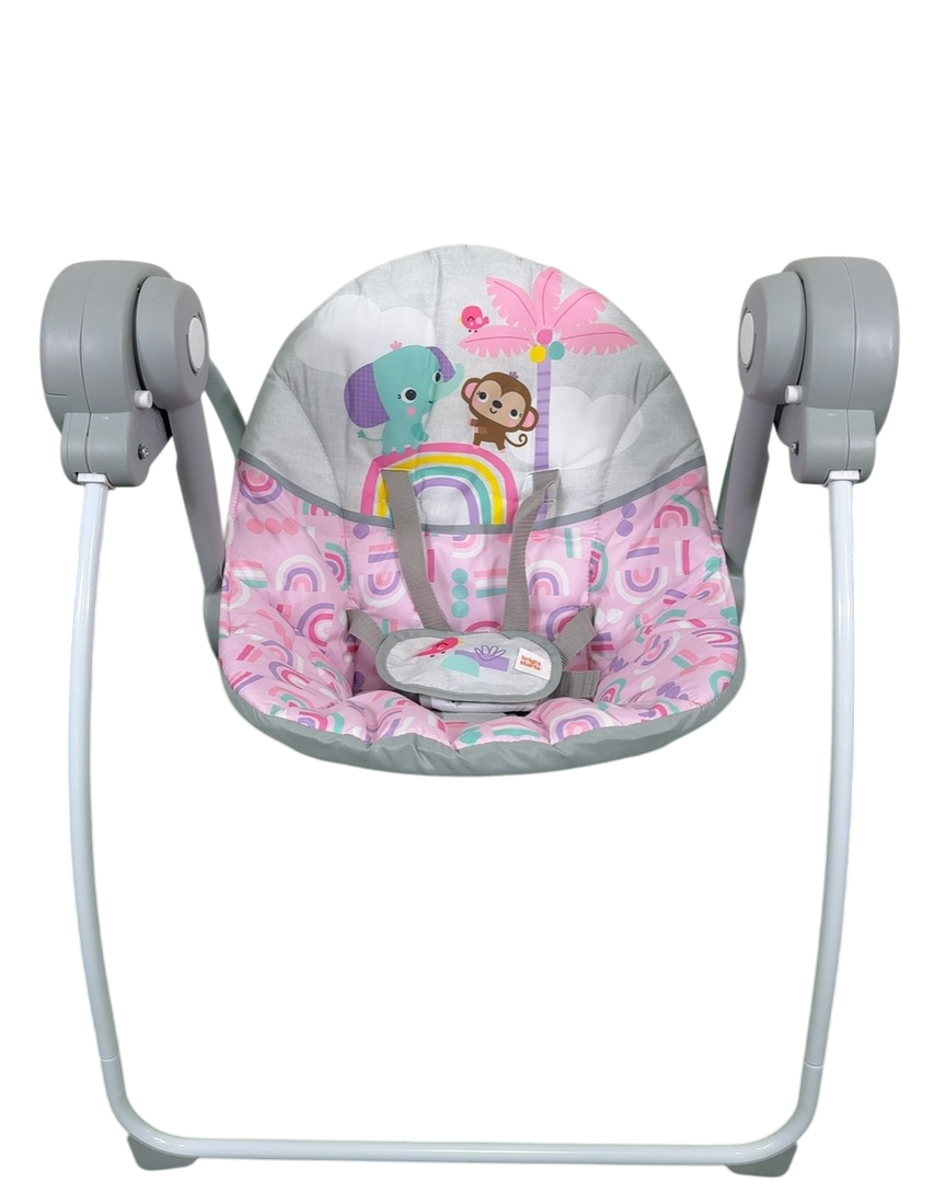 Bright Starts Portable Swing, Pink Paradise — GoodBuy Gear