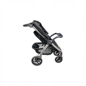 Shop Chicco Bravo Quick-Fold Stroller, 2025, Black at GoodBuy Gear