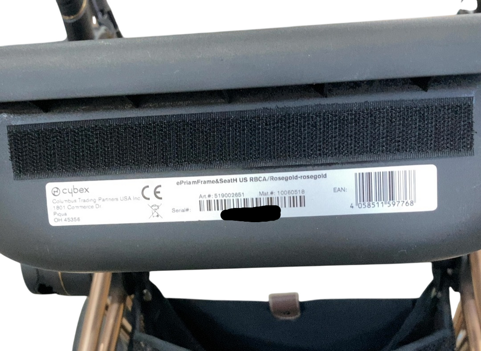Shop Cybex PRIAM Stroller Frame And Seat, 2024, Chrome/Black at GoodBuy Gear