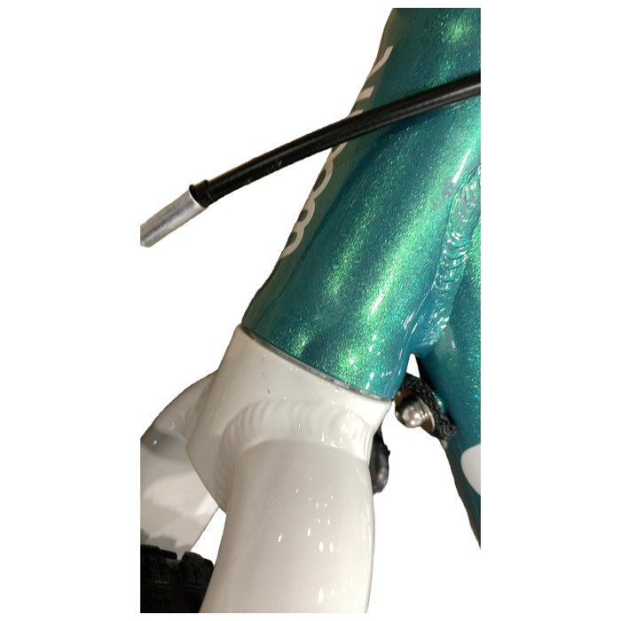 Shop Woom GO 1 Plus Balance Bike, Metalic turquoise at GoodBuy Gear