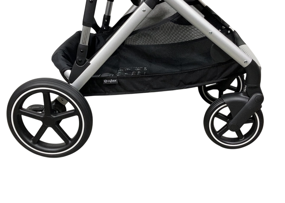 Shop Cybex Gazelle S Modular Stroller, 2024, Moon Black, Silver Frame at GoodBuy Gear