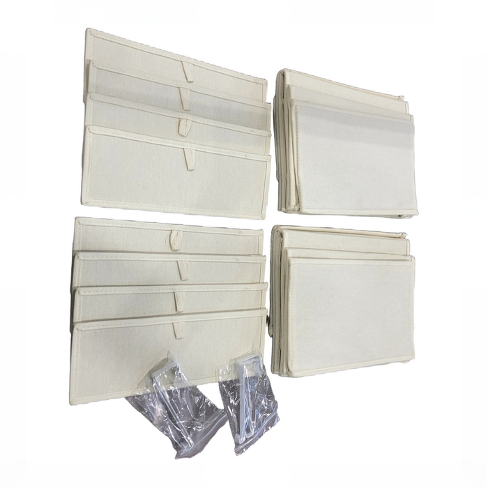 Shop Sprucely Over the Door Storage Organizer 2 Pack, Oat at GoodBuy Gear