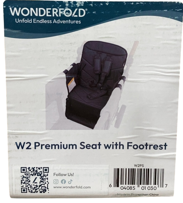 Shop Wonderfold Premium Seat With Footrest, W2 Series at GoodBuy Gear