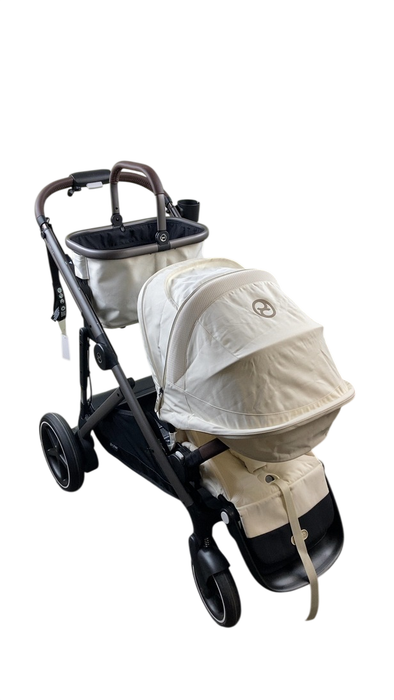 Shop Cybex e-Gazelle S Stroller, 2024, Seashell Beige, Taupe at GoodBuy Gear