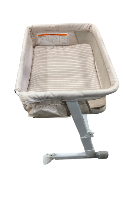 Shop Baby Gap Bedside Bassinet, Oatmeal Stripes at GoodBuy Gear