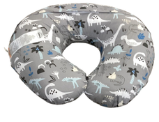 Shop Boppy Luxe Feeding and Infant Support Pillow, Grey Dinosaurs at GoodBuy Gear