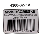 Shop Maxi-Cosi Emme 360 Convertible Car Seat, 2024, Urban Wonder at GoodBuy Gear