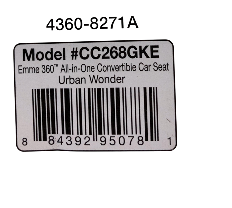 Shop Maxi-Cosi Emme 360 Convertible Car Seat, 2024, Urban Wonder at GoodBuy Gear