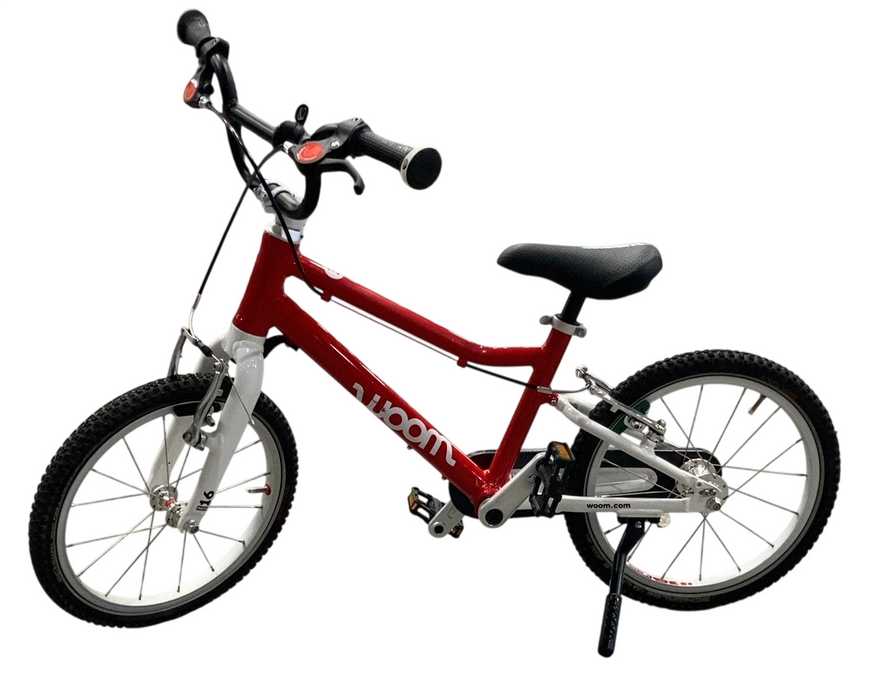 Shop Woom GO 3 Bike "16, Base Model, Woom Red at GoodBuy Gear