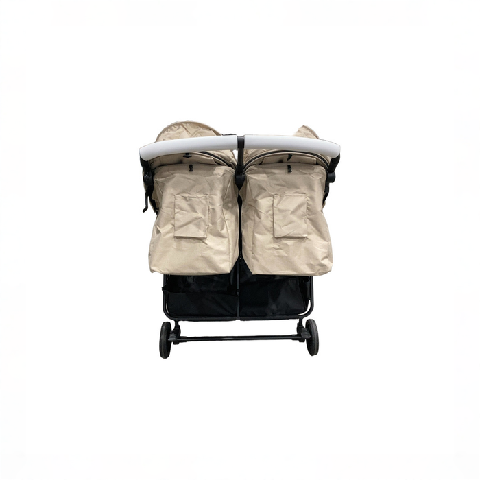 Shop Zoe The Twin V2 Double Stroller, 2025, Sand at GoodBuy Gear