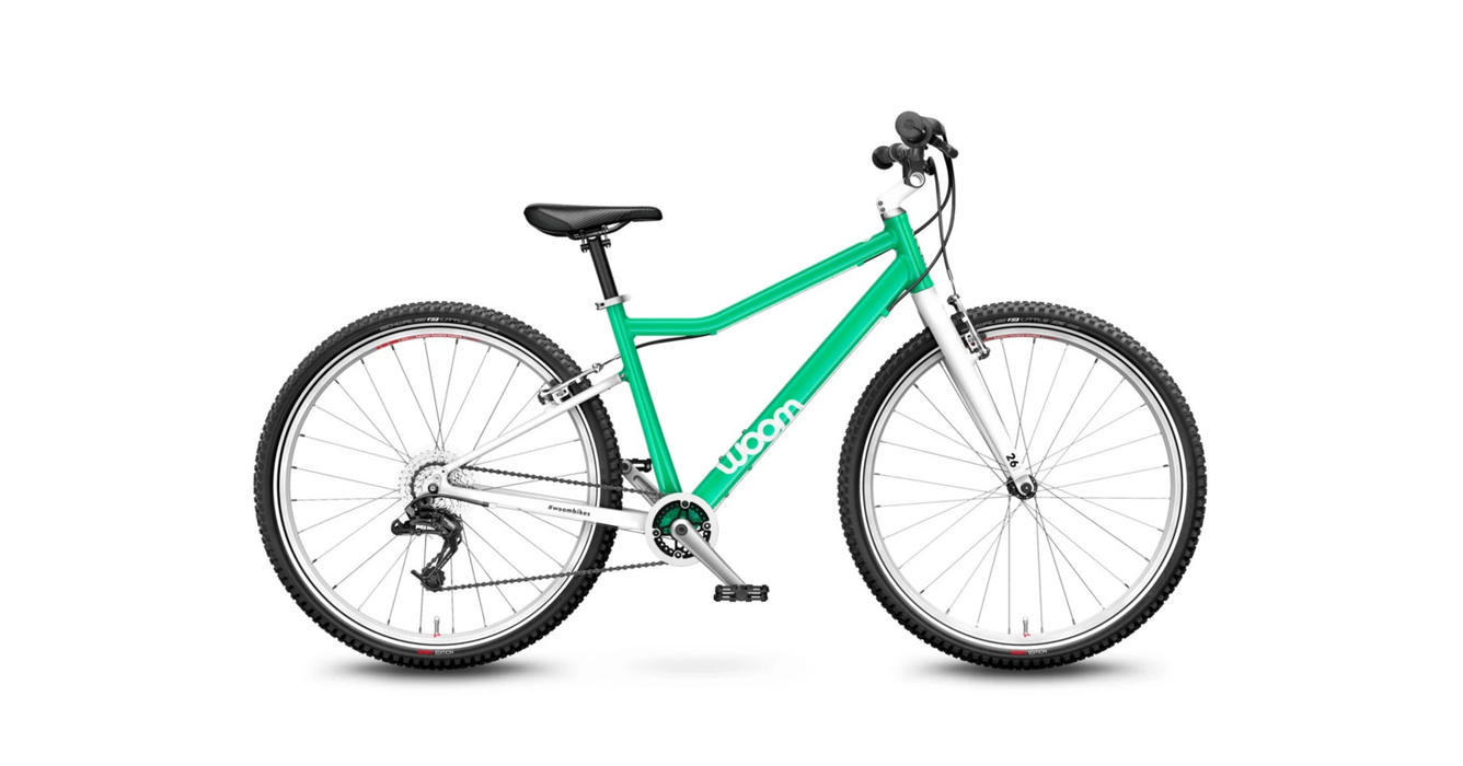 Shop Woom ORIGINAL 6 Bike, Mint Green at GoodBuy Gear