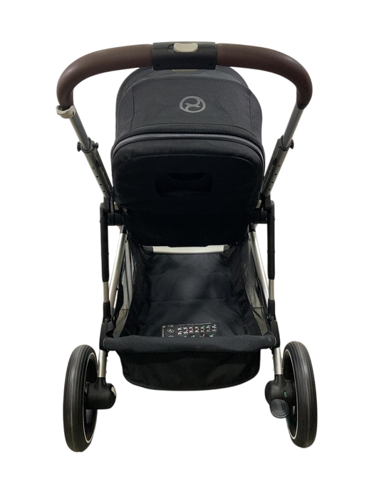 Shop Cybex Gazelle S Modular Stroller, 2023, Moon Black, Silver Frame at GoodBuy Gear