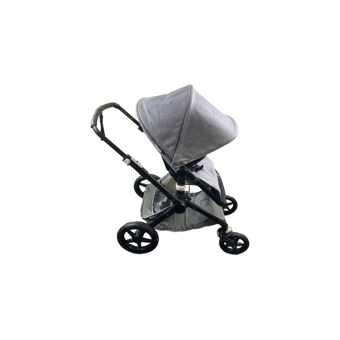 Shop Bugaboo Fox Stroller, 2018, Black, Grey Melange, Grey Melange at GoodBuy Gear