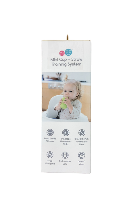 Shop ezpz Mini Cup and Straw, Oat at GoodBuy Gear