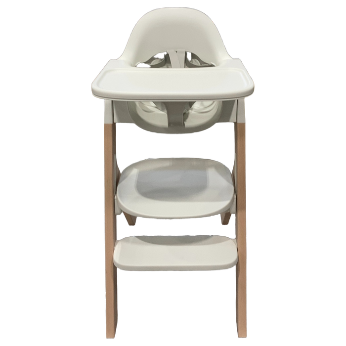 Shop Mockingbird High Chair, Natural Beech, White at GoodBuy Gear