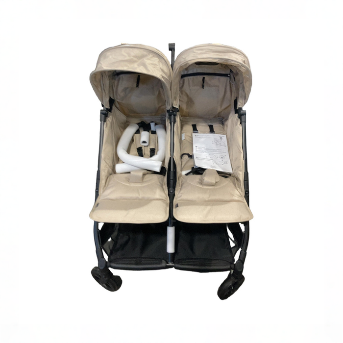 Shop Strolee V2 Double Stroller, 2025, Fawn at GoodBuy Gear