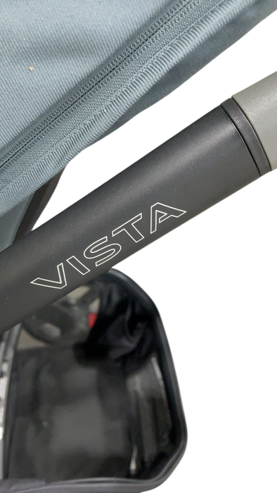 Shop UPPAbaby Vista V3 Stroller, 2025, Dillan (Stone Blue/Carbon Frame) at GoodBuy Gear