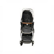 Shop DRAFT - Mockingbird Single to Double 2.0 Stroller, 2025, Grey, Night Stars, Silver With Penny Leather at GoodBuy Gear